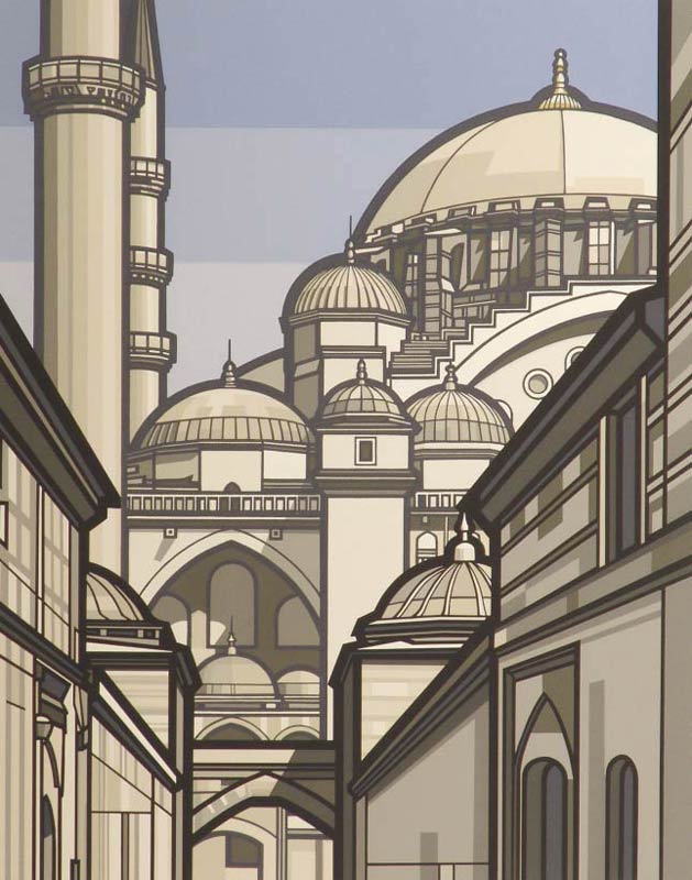 Flavio Costantini - Istanbul Suleymaniye